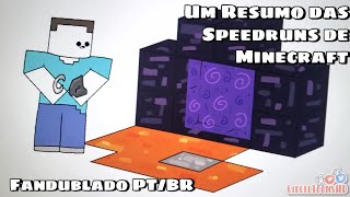 Um Resumo das Speedruns de Minecraft (Fandublado PT/BR)