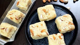 Rava Burfi Recipe | Suji Barfi Recipe | Burfi Recipe | Sweet Recipes | Dessert |Avudai Yummy Recipes