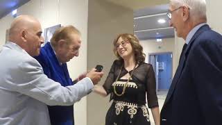 Intervista a Michele Mirabella, Umberto Broccoli e la Direttice IsoRadio Alessandra Ferraro.