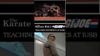 Karate Kid & G.I. Joe: Teaching Statistics at IUSB #shorts