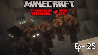 Mi peor encuentro con infectados en Minecraft Hardcore... | Zombies Ep.-25