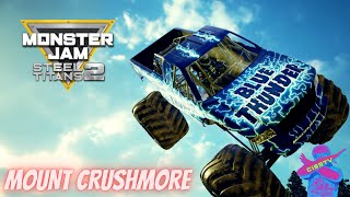 Monster Jam Steel Titans 2 CRAZY Open World Gameplay | All Secret Collectables in Mount Crushmore