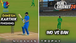 Nidahas trophy final ind vs ban Highlights 🥶 || Ind vs Ban 🔥 ||