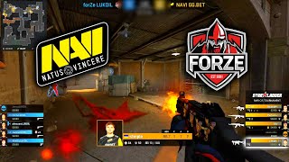 NAVI vs forZe - StarLadder CIS RMR 2021 - DUST 2 Highlights