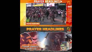 Morning Prayer Headlines | வாங்க ஜெபிக்கலாம் | Headlines News Prayer | #Jebamtv