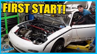 BILLET 13B Rotary Engine First Start! Vanilla Rice is BACK