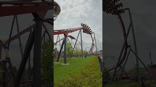 X-Flight at Six Flags Great America #shorts