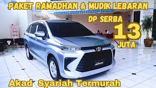 Paket Ramadhan & Mudik Termurah Akad Syariah‼️ Toyota DP Serba 13 Juta