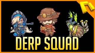 Overwatch Gameplay (Funny Moments) - DERP SQUAD