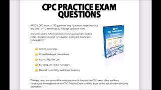 Cpc Practice Exam Questions 2019