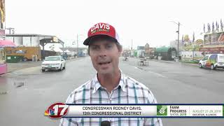 Congressman Rodney Davis - Farm Progress Show 2019 - WAND TV - Agribusiness Today