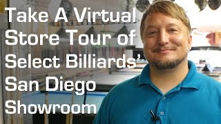 Select Billiards Store Tour