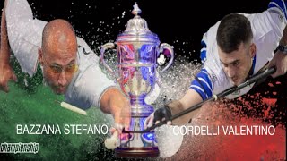 CORDELLI VALENTINO VS BAZZANA STEFANO Finale Campionato Italiano 2019 BILLIARD TV