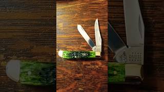 Case XX Mini Trapper 6207 Bermuda Green bone.#Casexx