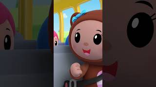 The Wheels on the Bus | Mother Goose Club Cartoons #NurseryRhymes