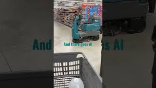 Overheard at warehouse grocer: “There goes AI”