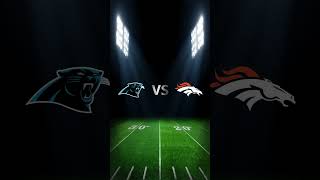 NFL Week 8 Predictions Panthers VS Broncos