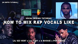 How To Sound Like Pop Smoke Ft. Lil Tjay, A-Boogie, & Lil Uzi Vert | Easy Vocal Effect Tutorial