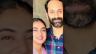 Nazriya Nazim with husband Fahadh Faasil WhatsApp status #shorts #nazriyanazim #actors&actress