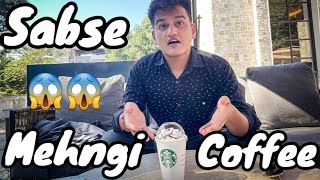 Starbucks ki sabse mehngi coffee😱😱|Dehradun Starbucks Rajpur road|vlog50