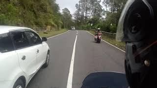 #Motovlog Menikmati udara sejuk & dingin pegunungan Lawu. Plaosan - Cemoro Sewu, Magetan.