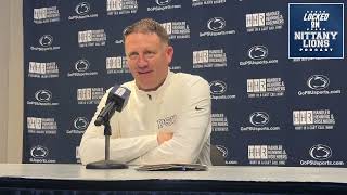 Mike Rhoades talks Penn State basketball's 103-54 win over UMBC (press conference)