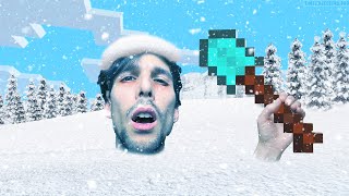 SOPRAVVIVO 24 ORE nell' ERA GLACIALE su MINECRAFT!!