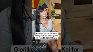 Glorilla exposes Kai for flirting with her and talks about their beef 🤣#mafiathon2 #kaicenatstream