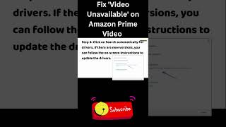 Video Unavailable' on Amazon Prime Video #shorts #shortvideo