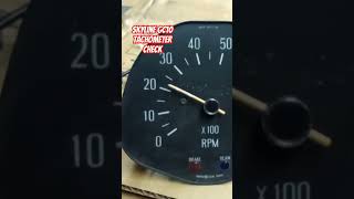 Skyline gc10 tachometer check #nissan #skyline #ハコスカ #carparts #jdm #vintage