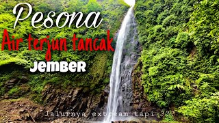 NGERI !!! Pesona Wisata Air Terjun Tancak Jember