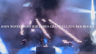 JODY B2B JAMES GRANT @ RED ROCKS (ANJUNADEEP OPEN AIR) PT II