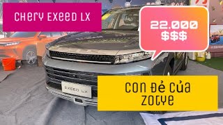 Chery Exeed LX (2020) - Chiếc xe được công ty mẹ Zotye mang sang bán tại thị trường Mỹ ( Usa )-22K$