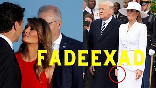 Fadeexad: Muuqaalo laga qabtay Donald Trump Xaaskiisa oo muujinaya…