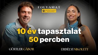 10 év tapasztalat 50 percben Erdélyi Nikolettel 🎙️Folyamat Podcast