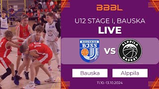 Bauska 2013 vs Alppila Basket 2013 | BBBL Boys U12