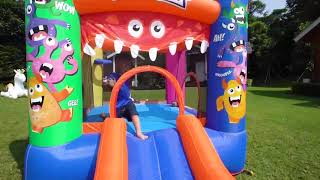 SHA-2020102 Kids Best Design Inflatable Jump Bouncer Castle Slip And Slide