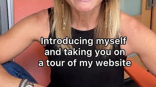 Introducing myself and taking you on a tour of my website