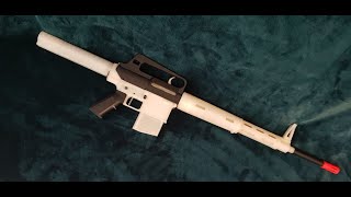 3D printing Portuguese AR-10 GBBR - 4