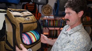 AirWolf disc golf bag unboxing - Stream VOD #15