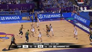 Slovenia (Igor Kokoškov) "Weave Split" (FIBA EuroBasket 2017)