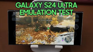 Emulation test - Samsung Galaxy S24 Ultra with Snapdragon 8 Gen 3