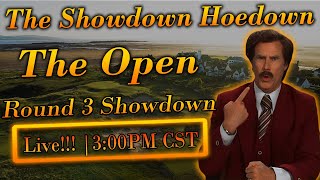 The Open | R3 Showdown | PGA DFS | DraftKings Strategy | (Not) Picks