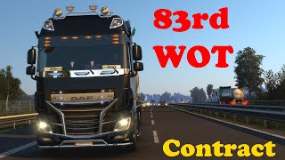 83rd World Of Trucks Contract || Euro Truck Simulator 2.