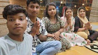 Durga Mandir me darshan karane le gaye || @simallakra@guddusoren5395