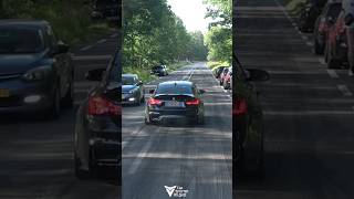 BMW M4's leaving a Carmeet! #bmw #power #m #m4