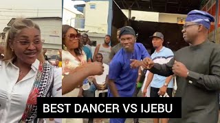 SEE WHAT HAPPENED WHEN MERCY AIGBE, HUBBY IJEBU AND LALA BATTLE WITH DANCE