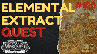 Elemental Extract | [QUEST] | [Thaldraszus] | WoW Dragonflight | ID: 66136