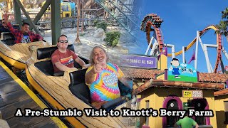 A Day At Knott's Berry Farm With Buzzed Bars Before Straight Outta Stumbles