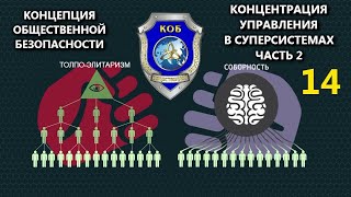 Концепция Общественной Безопасности - Концентрация Управления в Суперсистемах (часть 2)